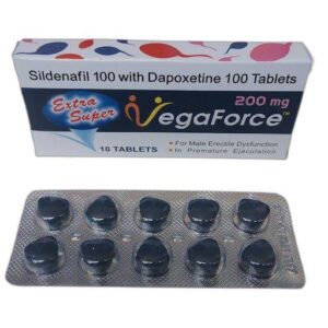 VegaForce Sildenafil  + Dapoxetin  Doppelt wirkende Tabletten Behandeln Sie Impotenz und vorzeitige Ejakulation
